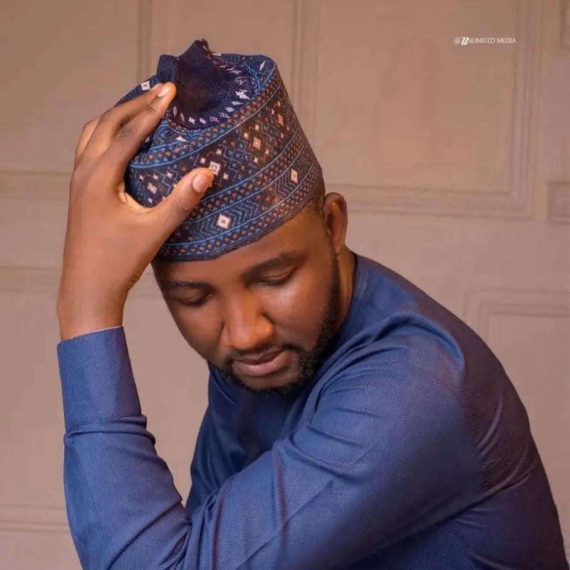 Complete Your Traditional Look (RUNS SMALL, GO A SIZE UP PLEASE) with this Exclusive Nigerian/Hausa/Aboki Traditional Caps, Where Elegance meets Tradition.