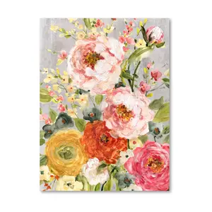 Courtside Market Damask Garden 16" x 20" CanvasWall Art