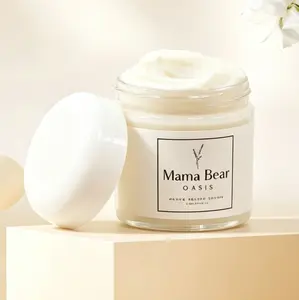 Mama Bear Oasis Nerve Relief Lotion 4oz - Fast-Acting Magnesium Chloride, Fragrance-Free Natural Body Lotion, Soothes Burning Tingling Numbness, All-Day Moisture for Foot Leg Neuropathy