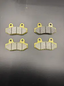 2 Pairs of Ceramic Brake Pads For GY6 Mopeds, Scooters, ATVs