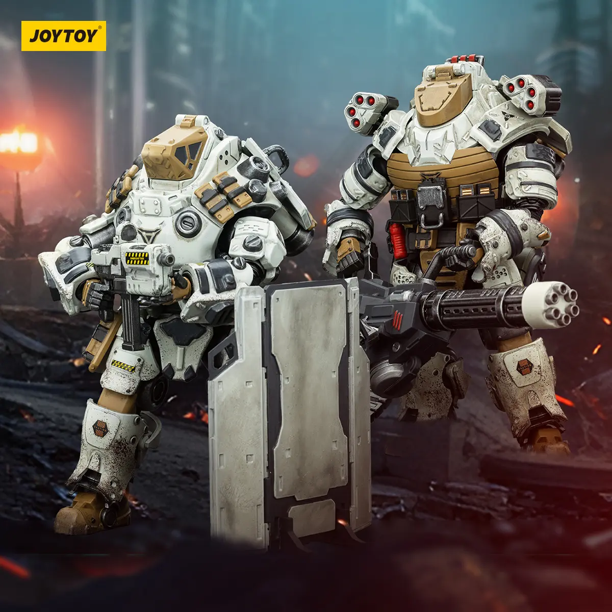 JOYTOY Battle For the Star 1/18 Action Figures Sorrow Expeditionary Forces 09th Legion Rescue Squad Heavy Medical  Gunner