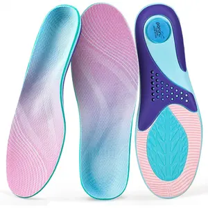 Arch Support Insoles with Metatarsal Pad - Plantar Fasciitis Relief Orthotic Inserts for Men & Women - Flat Feet & Heel Spur Comfort All-Day Standing Support Lightweight Cushioned Soles