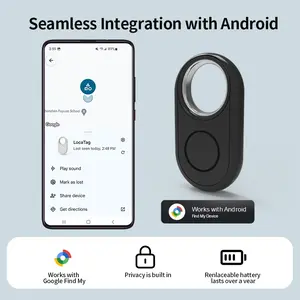 Smart Tag Tracking for Android, Item Finder for Keys, Wallet, Luggage, Pets, Precise Positioning, Android Smartphone Locator, Bluetooth, GPS