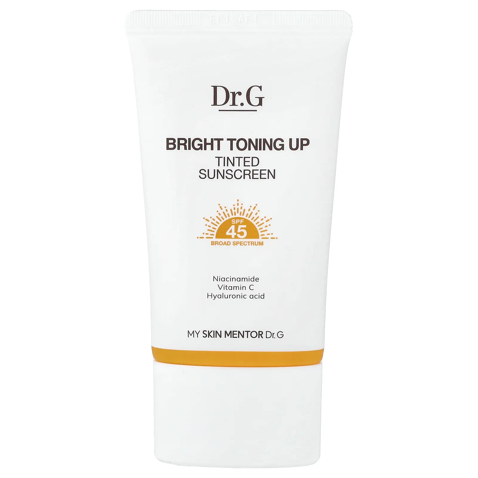 Dr. G Bright Toning Up, Tinted Sunscreen, SPF 45, 1.69 fl oz (50 ml)