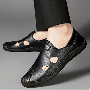 Men'S Breathable Slip-On Soft-Soled Casual Shoes for Outdoor Use
