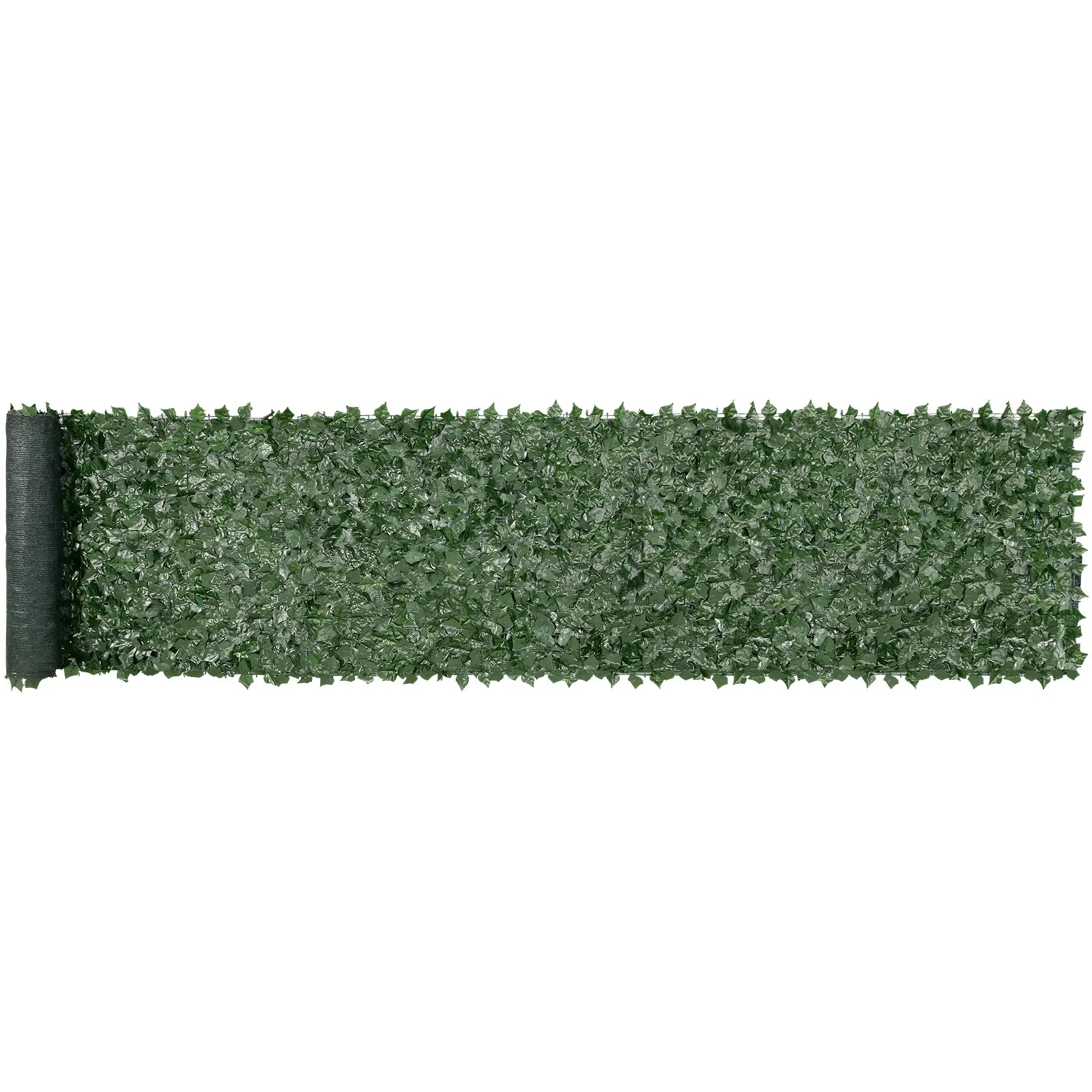 【DealsForYouDays】VEVOR Ivy Privacy Fence, 39 x 198in Artificial Green Wall Screen, Greenery Ivy Fence with Mesh Cloth Backing and Strengthened Joint, Faux Hedges Vine Leaf Decoration for Outdoor Garden, Yard, Balcony