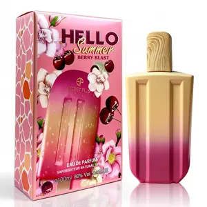 Hello Summer Berry Blast Perfume Women's Cologne-Style Perfume 100ml Fruity Floral Eau de Parfum Cherry Tropical Scent