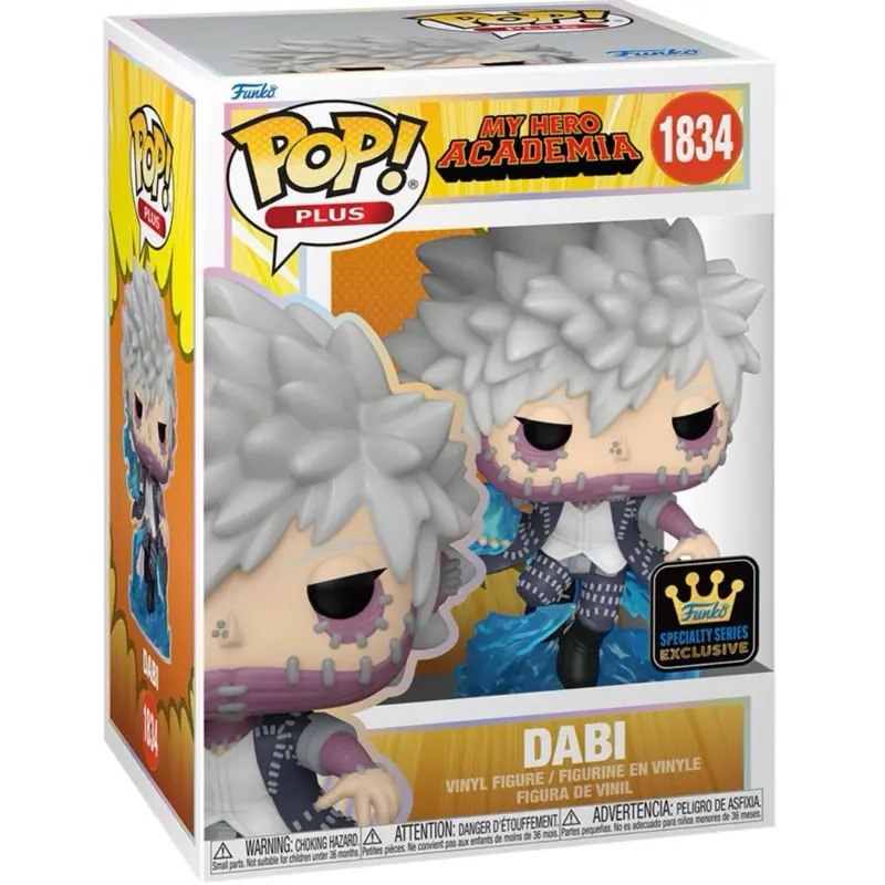 FUNKO POP! Plus Anime: My Hero Academia - Dabi Collectible Figurine/Statue/Bust] Vinyl figurine/statue