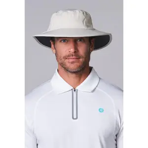 Fore Performance Golf Hat with Wide Brim | Stone