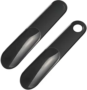 2 Pack Shoe Horn, Premium Shoe Horns for Men or Women, Small Shoe Spoon for Kids, Shoehorns for Boot jacks, Shoe Helper or Stick for Travel and Home Use, Plastic Show Horn 7.5 IN