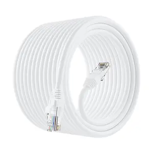 Cat6 Ethernet Patch Cable - CCA Network Cord - UTP, White