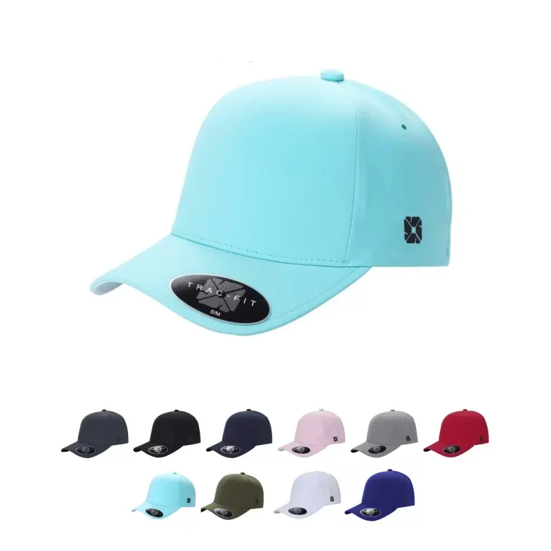 10 Colors Flex Fit Baseball Hat, Stretch Fit Curved Brim Performance Cap, Quick Dry Breathable Structured Golf Hat for Men Women Outdoor Sports Daily Wear
