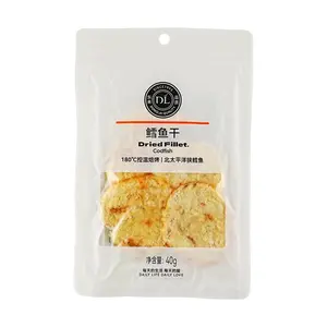 Pangdonglai Original Flavor Dried Cod Fish Snack 40g - High Protein, Healthy Seafood Treat, Viral Internet Sensation