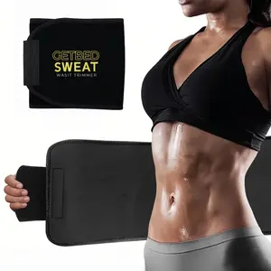 SWEAT Sauna Belt for Men & Women Waist Trainer Cincher for Sports Running Workouts Gym Training 3 Color Choices