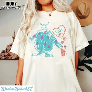 Vintage Monster Inc  Shirt, Cute Sulley and Boo Shirt, Monsters University Shirts