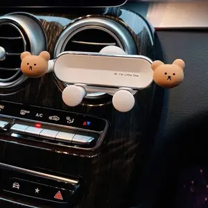 2026 Cartoon Car Phone Holder, Air Vent Mount for Car, Stable Navigation Stand, Car Cellphone Mount, Car Accessory