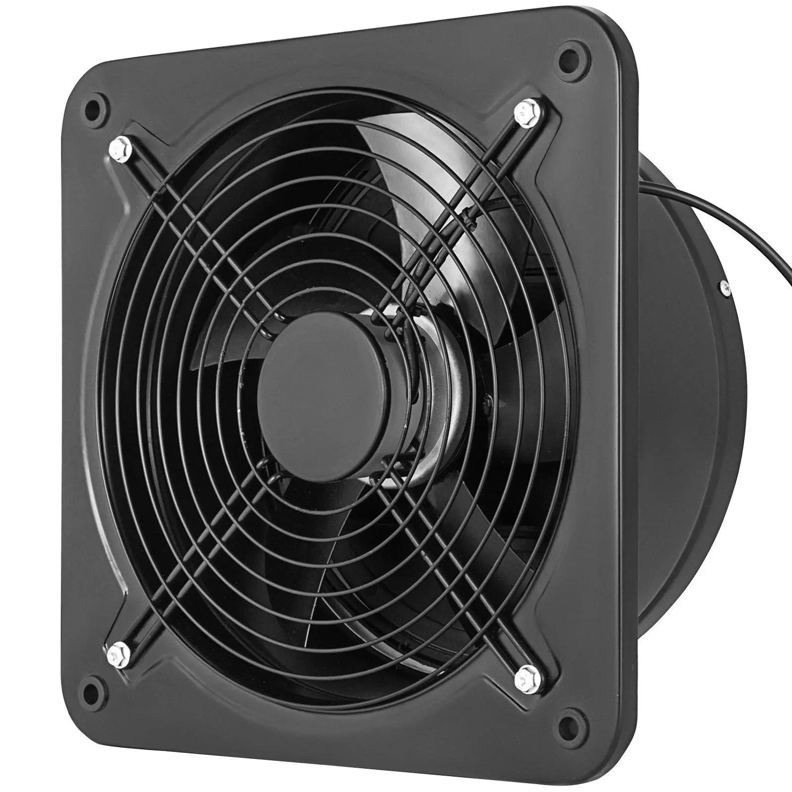 【DealsForYouDays】【FathersDayGift】VEVOR 300mm Industrial Ventilation Extractor Fan Ventilator, Metal Axial Commercial Air Blower with High-Speed Pure Copper Motor, Durable