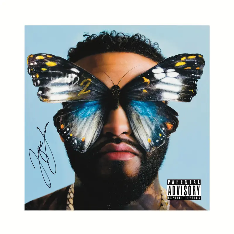 Hand autographed vinyl ADHD 2