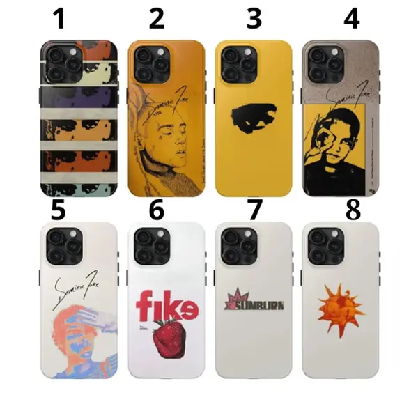 Indie Pop Aesthetic Phone Case – Summer Alt Music Style Art Cover for iPhone 16 15 14 13 12 11