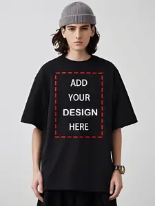 Custom T Shirts Personalized Shirt for Men & Women 100% Cotton. Design Your Own. Breathable Knit Menswear Top