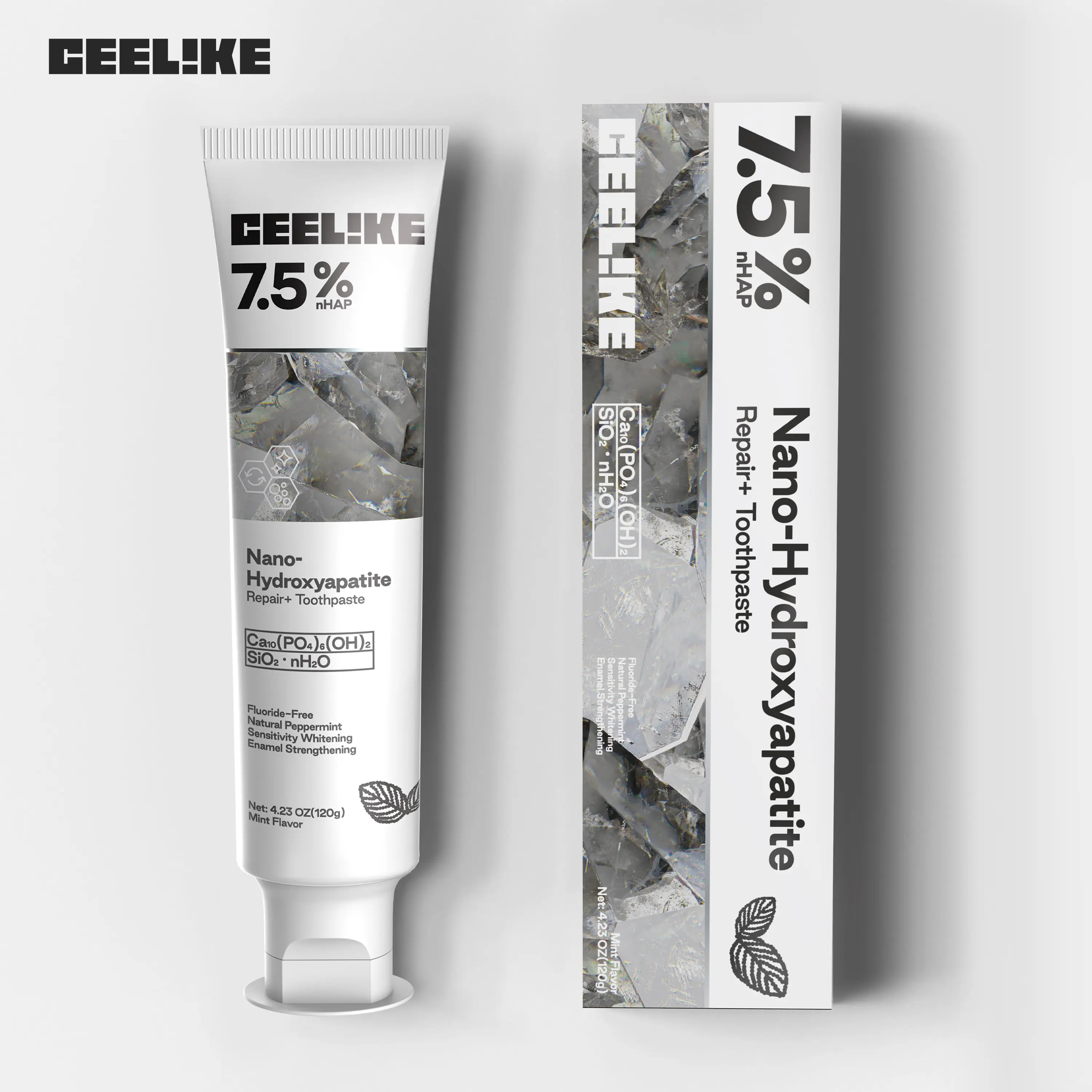 7.5nHAP Toothpaste | Fluoride-Free, Gentle Care & Fresh Mint