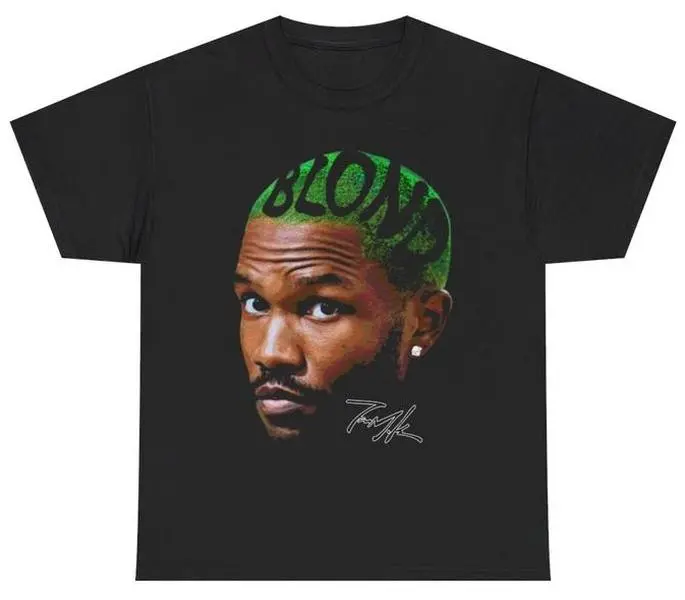 Blond Graphic Shirt, RNB Album Vintage Y2K, Retro RNB TShirt Casual Classic Cotton Menswear T-Shirt Top Comfy Tee Streetwear Man Shortsleeve Crewneck Day Oversized