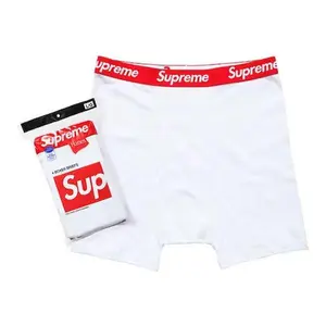 Supreme Hanes Boxer Briefs 4 Pack White | men boxer briefs | supreme collab | pack of 4 | white plain | underwear | comfort fit | everyday | breathable | classic | hanes | Premium Quality | Essential Accessory | Everyday Use | Gift Idea | Spring 2026