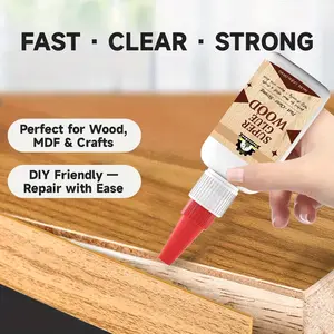 Multi-functional strong welding glue, quick-drying, firm and easy to bond, special adhesive for household wood, ideal tool for handmade DIY repairs, compact, portable and durable, specially used for repairing damaged various household items