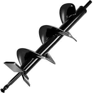 4x16 Upgraded Auger Drill Bit for Planting,Garden Auger with Double  Thickended ,Ice Drill Auger,Spiral Drill Bit for Planting- Hole Digger for 3/8" Hex Drive Drill