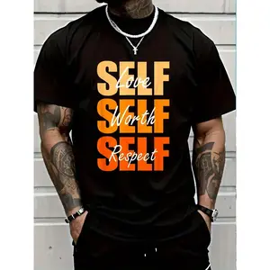 Orange Color Graphic Orange Vibes Only T-Shirt Women's Men Graphic Tee