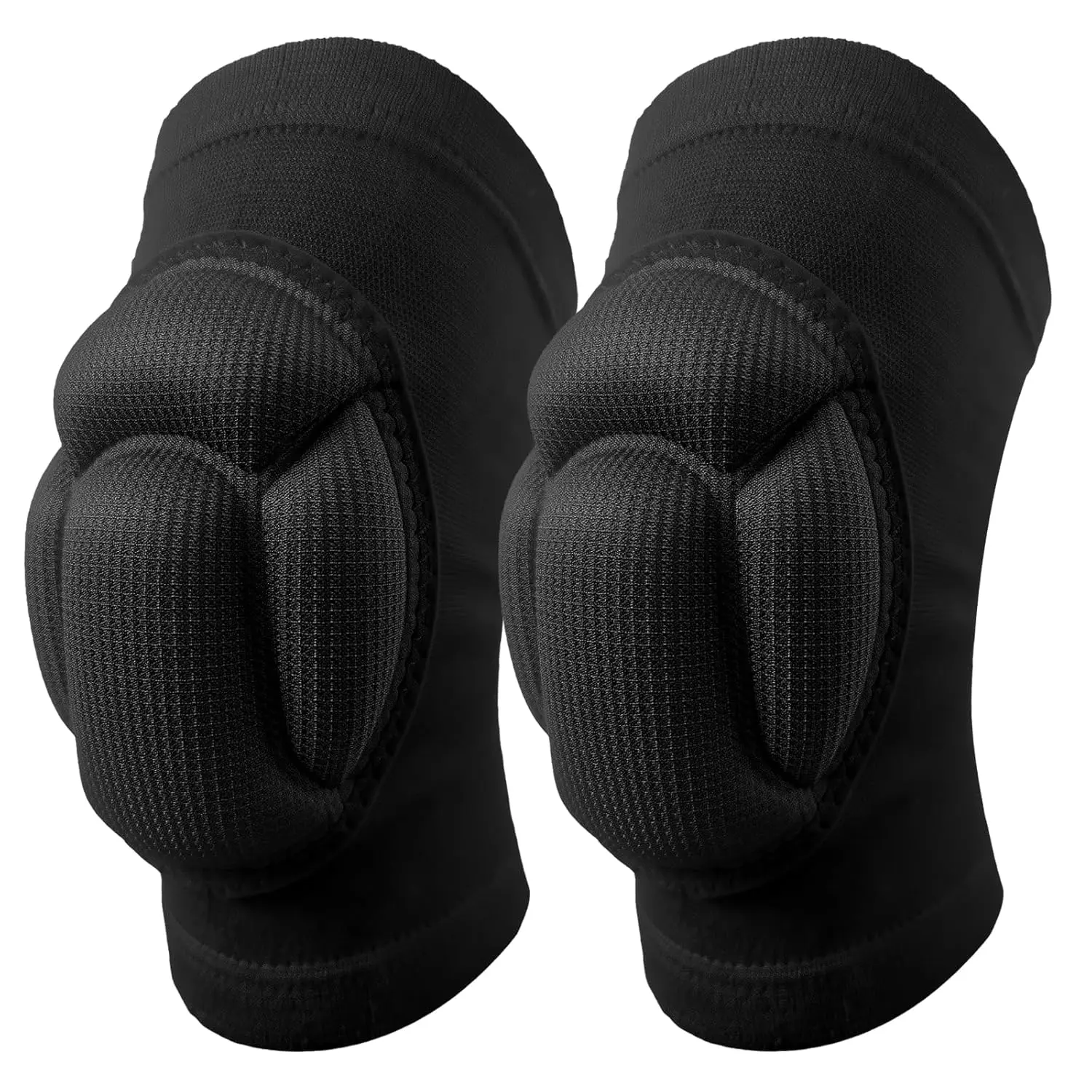 Professional Grade Volleyball Knee Pads - Pad Protective Gear with Shockproof Shock Absorption, Nonslip, Breathable Compression, Ergonomic, Soft & Flexible Knee Stabilizer for Adults, Outdoor & Indoor Sports, Leg Protector, Anti-Injury Protective Gear, Sh