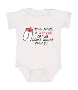 I'll Have Bottle of the House White Onesie, Pregnancy Announcement Gift, Cotton Baby Clothes, Funny Bodysuit
