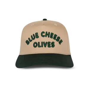 Blue Cheese Olives - Dark Green & Khaki