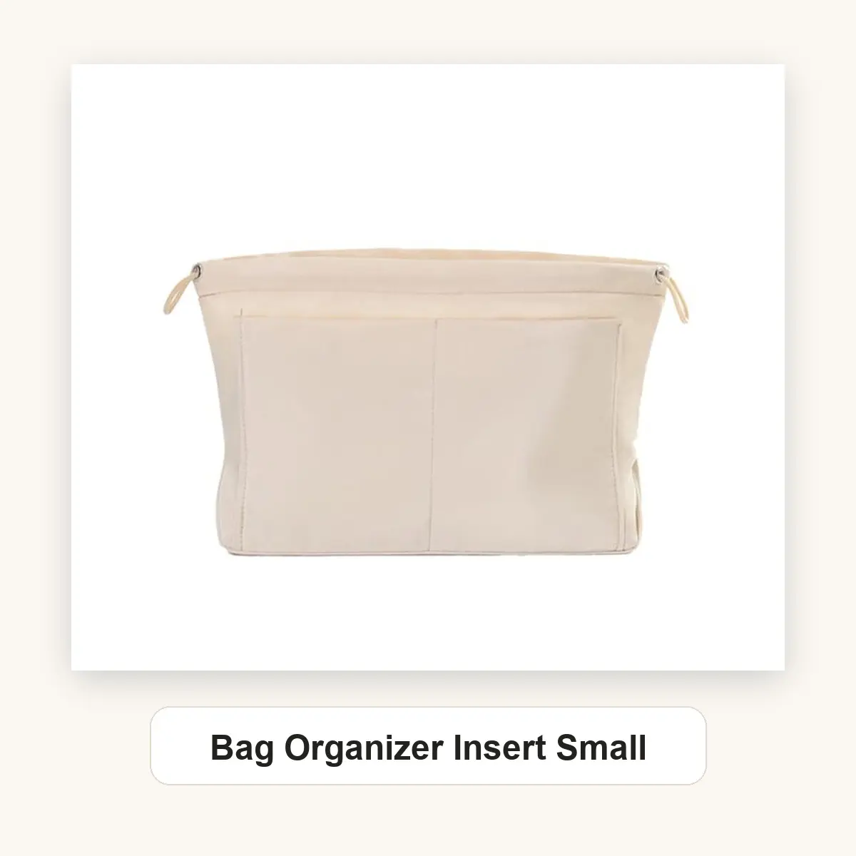 Small Organizer Insert for Totes and Handbags, Minimalist Solid Unisex Liner for Travel & Work - Compartmentalized for Easy Bag Organization, Adds Internal Organization, Work Bags, Everyday Carry, Multi-Pocket Design Bag Organizers, Organizes Totes And Ha