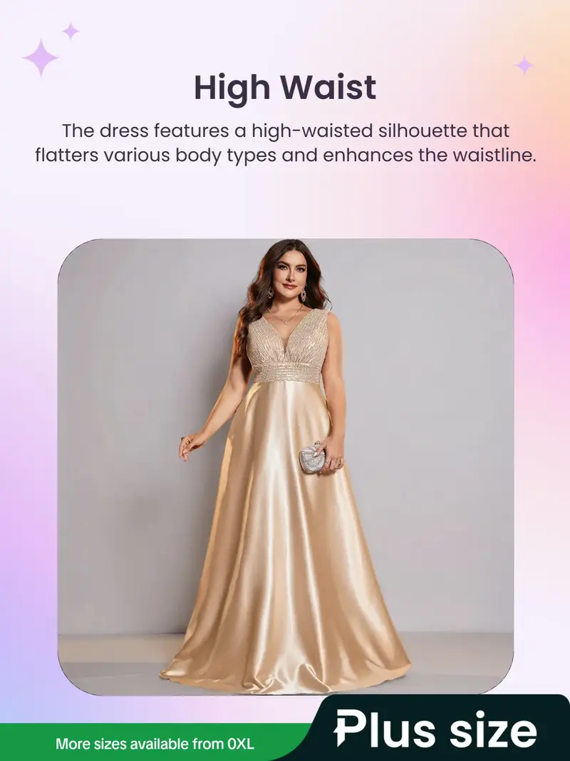 gold plus size formal dress - TikTok Shop gold plus size formal dress - TikTok Shop