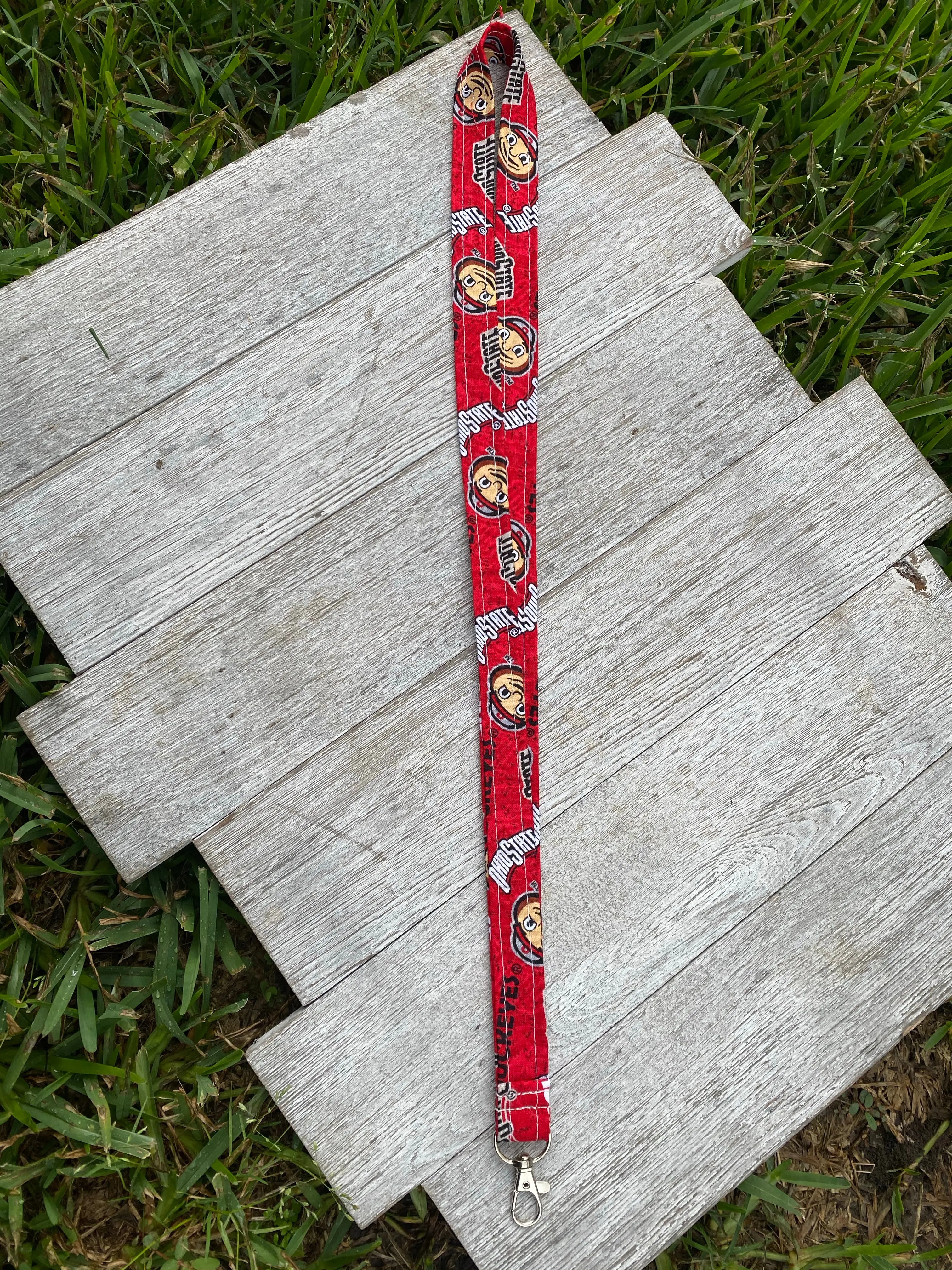 Ohio State  ID Badge Holder Keychain
