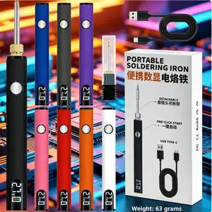 USB Electric Soldering Iron 8W Portable Electric Soldering Iron Power Bank can be used as a soldering iron rechargeable electric soldering iron repair tooliron kit,summervibes