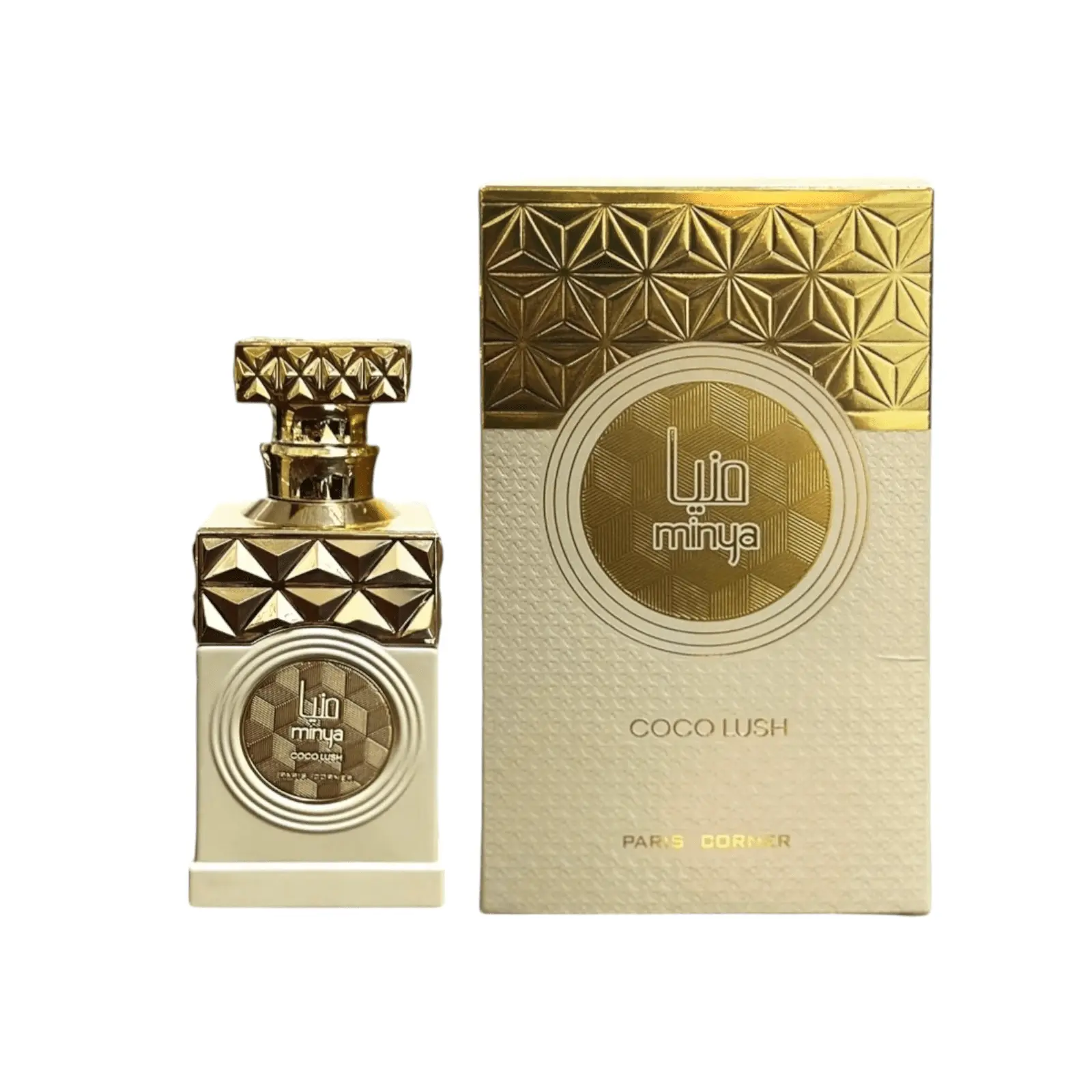 Paris Corner Minya Coco Lush Unisex Eau De Parfum 100ml (3.4 oz) - Single Item Tropical Coconut, Vanilla, Creamy Gourmand Fragrance | Long-Lasting EDP