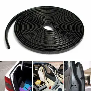 10FT Car Door  Edge Guard Moulding Trim Rubber Edge Strip Seal Protector Black