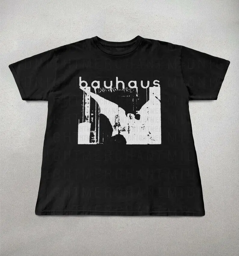 [Sale up to 50%] Bauhaus T-shirt comfort colro, 80s band tees, gothic shirts, Bauhaus graphic tee, retro band tee, trendy unisex cotton shirts, Alt clothing, cute shirts