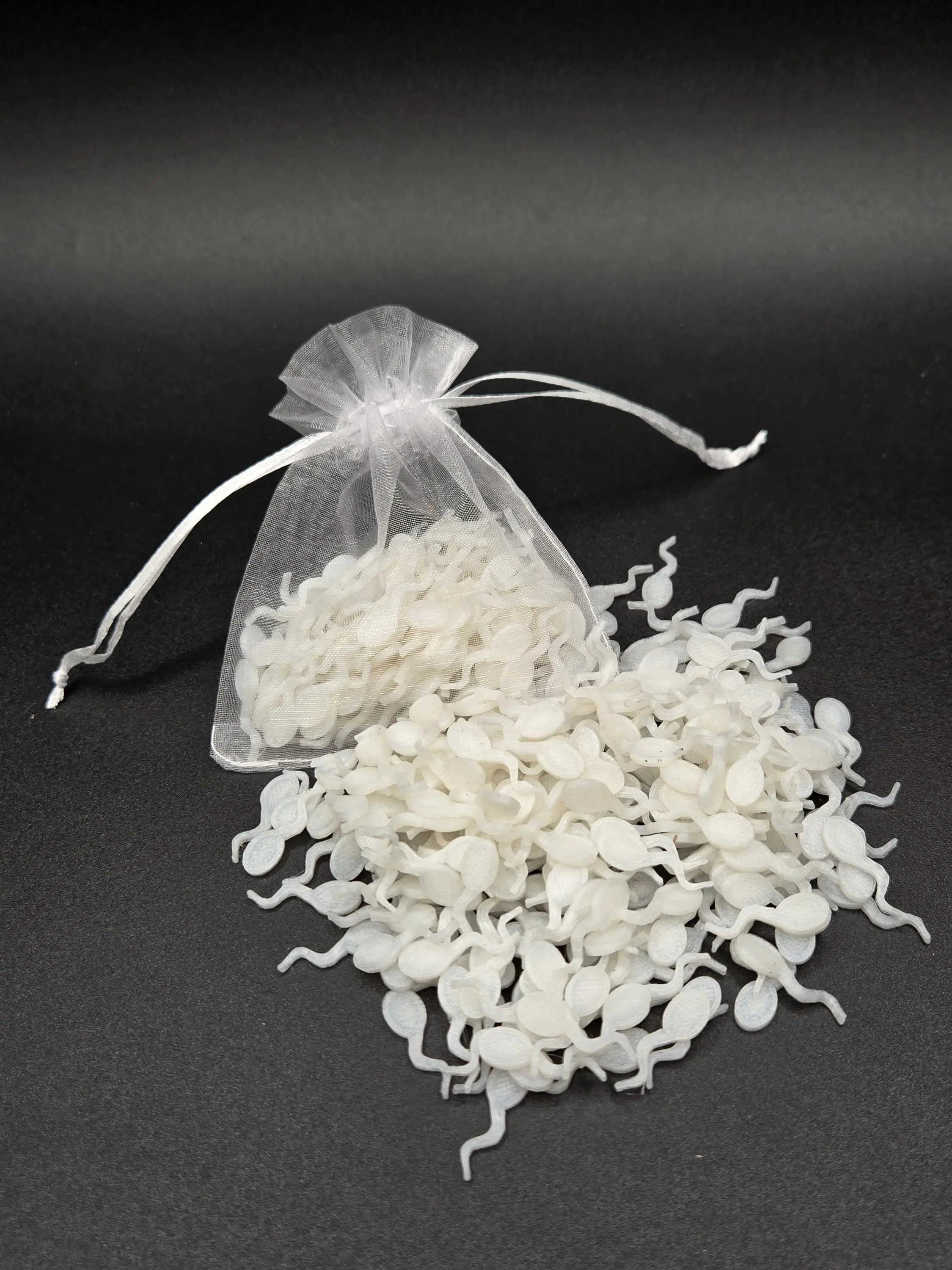 Mini Sperm Models – 3D Printed Bachelorette Gag Gift, Funny Desk Decor