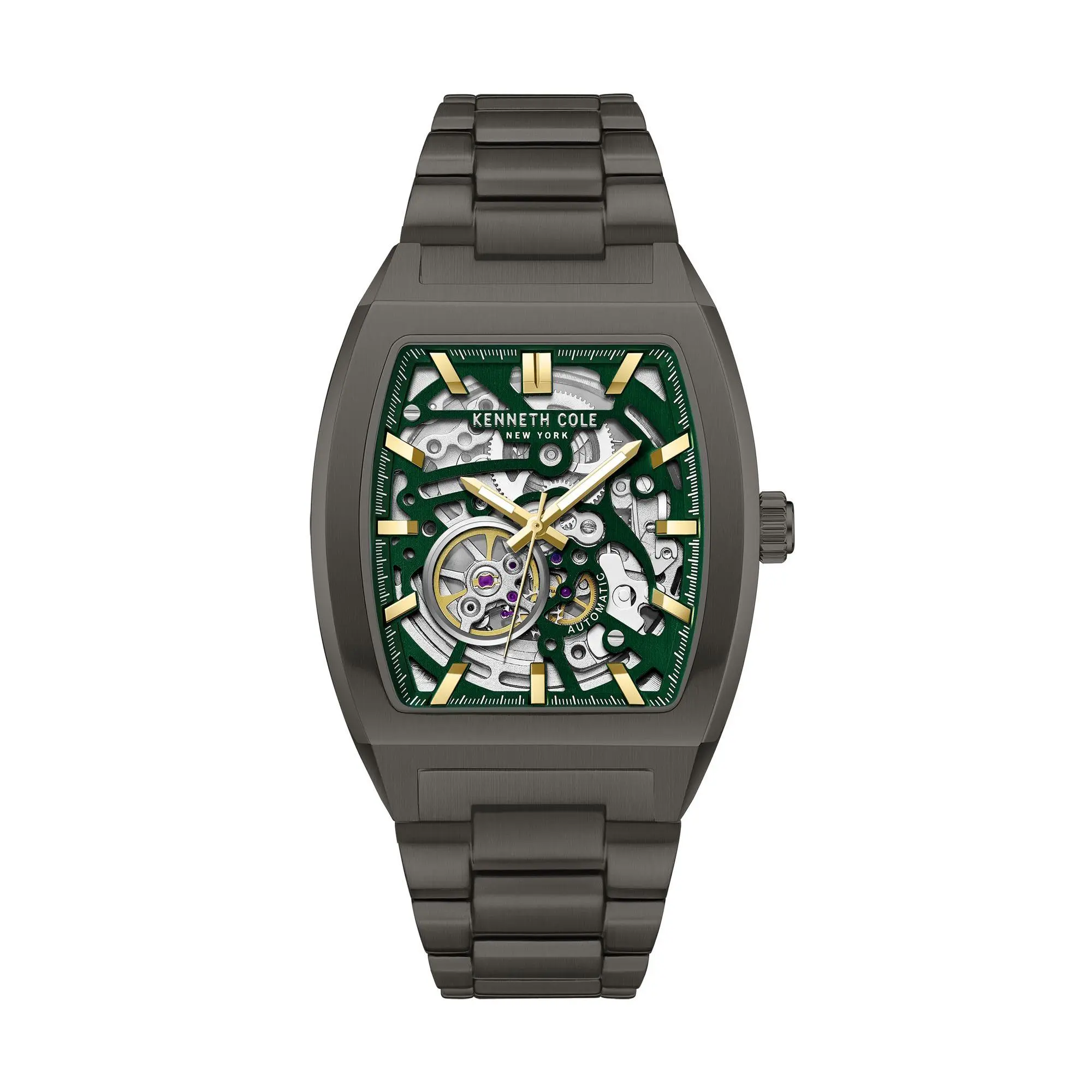 Kenneth Cole New York Men's Automatic GunmetalStrap Watch Kenneth Cole New York Men's Automatic GunmetalStrap Watch