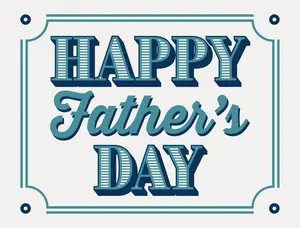 Happy Father's Day Yardsy Sign