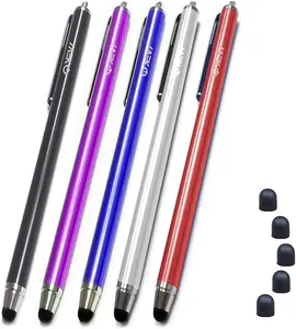 0.22-inch Rubber Tip Stylus/Styli 5.5" L Replaceable Rubber Thin-Tip Universal for Touch Screen and Phone