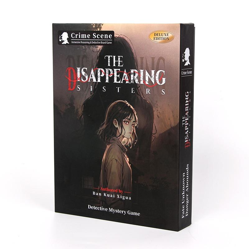 Three English-Edition Physical Board Games (The Vanishing Sisters – The Mysterious Fountain of Youth – The Princess's Alliance) | Puzzle-Solving & Cooperative Team Games | Logic Training for Gatherings | The Perfect Creative Gift for the Holidays