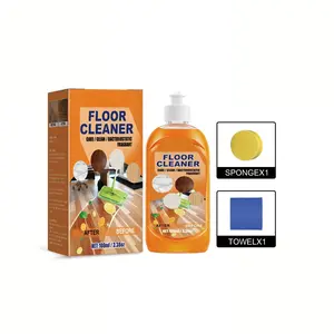 Floor Cleaner Set for Removing Dirt and Scale Cleaning Wooden Floors Polishing and Brightening Tiles with Sodium Lauryl Polyether Sulfate and Dipropylene Glycol Methyl Ether