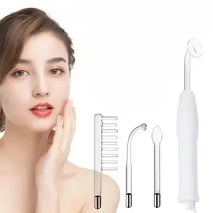 Portable Design High Frequency Technology Massage Comb, Facial Care Device Beauty Instrument, Salon Use, Us Plug, New Condition, Model Lz-006a