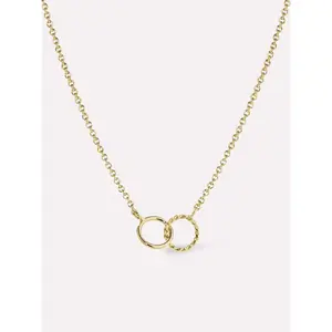 Interlocking Circles Necklace - Sam