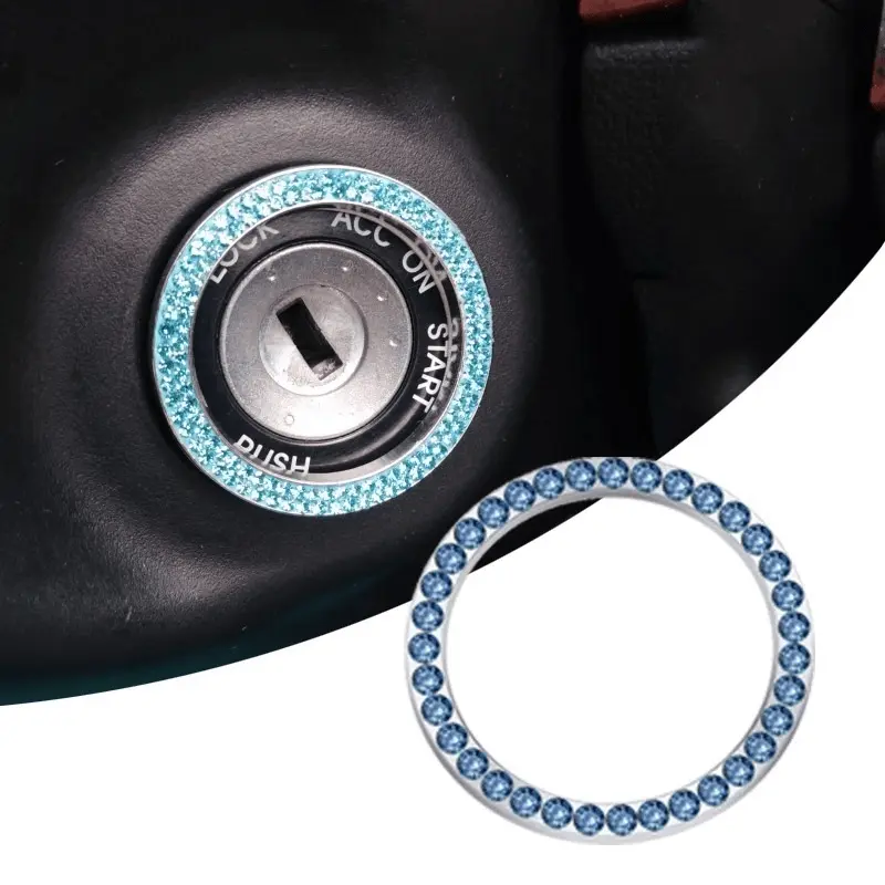 Car ignition switch sticker, circular sticker for car and motorcycle decoration, Car Stickers