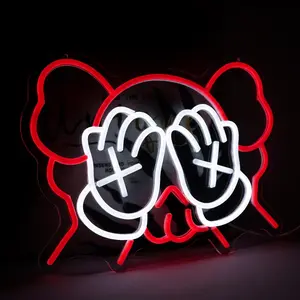 Companion Role Image LED Neon Sign, Perfect for Toy Stores, Trendy Spaces, Bedrooms, Street Art Decor, Stylish Lighting Solution, Acrylic Night Light